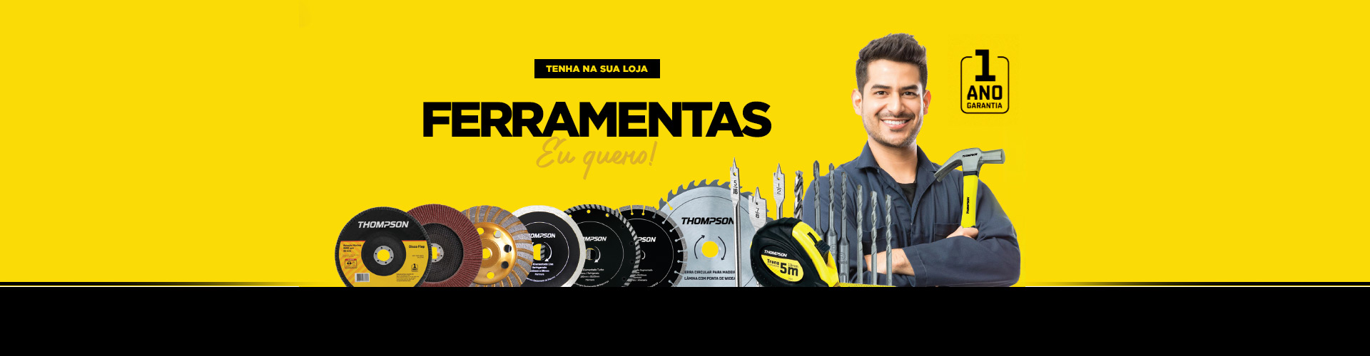 Fornecedor de Ferramentas no Atacado - Thompson