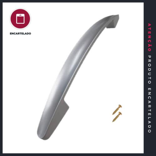PUXADOR ROTTERDAN 160MM ALUF ABS KIT COM 1 REF: 7333F