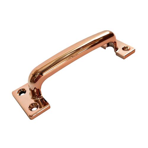 PUXADOR SERRALHEIRO 100MM ROSE GOLD ZAMAC REF: 6123PRG