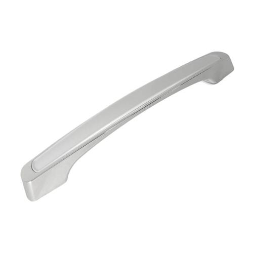 PUXADOR EVIDENCE 192MM CROMADO/BRANCO ABS BERTOLINI REF: 7361CB