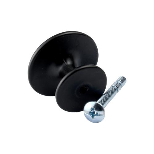 PUXADOR MILANO PEQUENO PRETO METAL BENDOOR REF: 7703PQPR