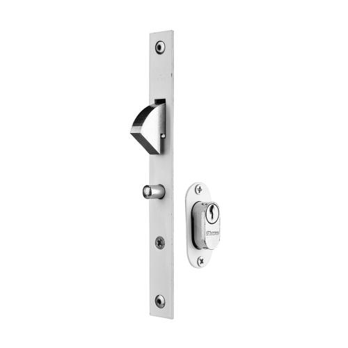 FECHADURA PORTA EXTERNA ROS OVAL BRANCO 7000 SILVANA REF: 92407