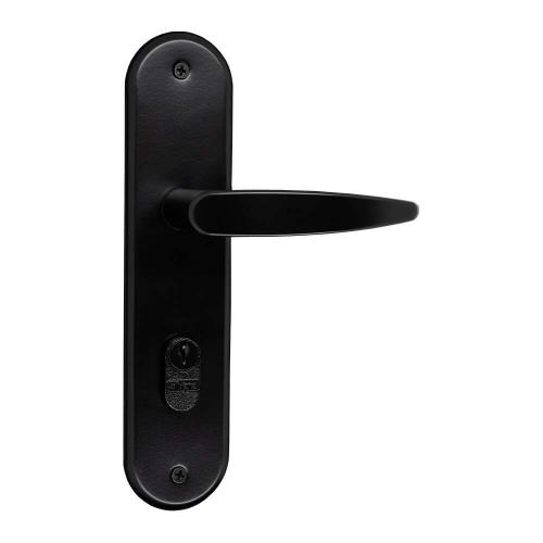 FECHADURA LILLE EXTERNA PRETO FOSCO 1301/32ZPF SILVANA REF: 99857