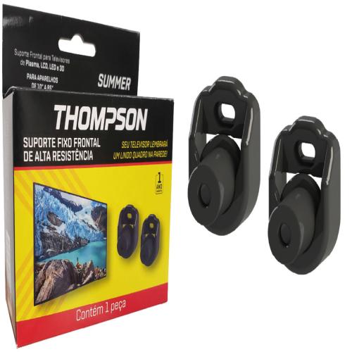 SUPORTE TV PLÁSTICO ALTA RESISTÊNCIA LCD/PLASMA FIXO UNIVERSAL 10/85 SUMMER THOMPSON REF: 1672