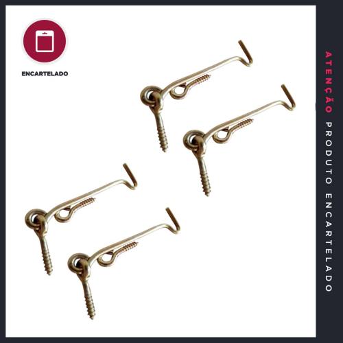 ALDRAVA LATONADA 15X40 BICROMATIZADA METAL KIT COM 4 REF: A15X40
