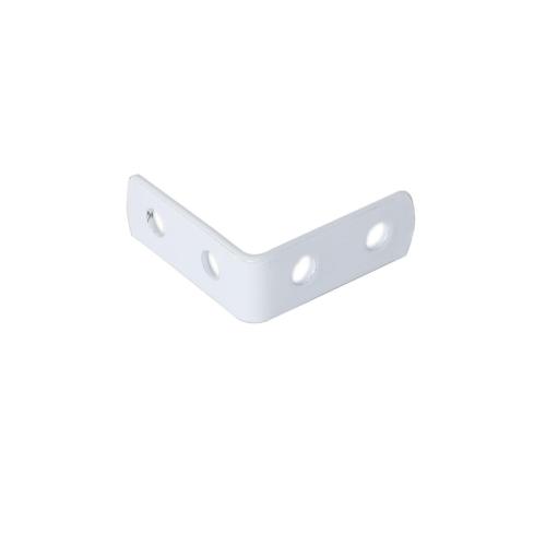 CANTONEIRA EM L 11/2 BRANCO METAL REF: 4141P