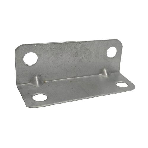 CANTONEIRA 4 FUROS 40X14X14 ZINCADO METAL REF: 4147Z