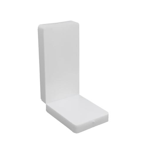 CAPA CANTONEIRA B 55X38X24MM BRANCO PLÁSTICA REF: CAPAB