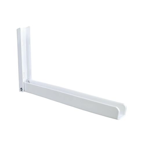 MÃO FRANCESA DOBRÁVEL 38CM BRANCO METAL REF: MFD38