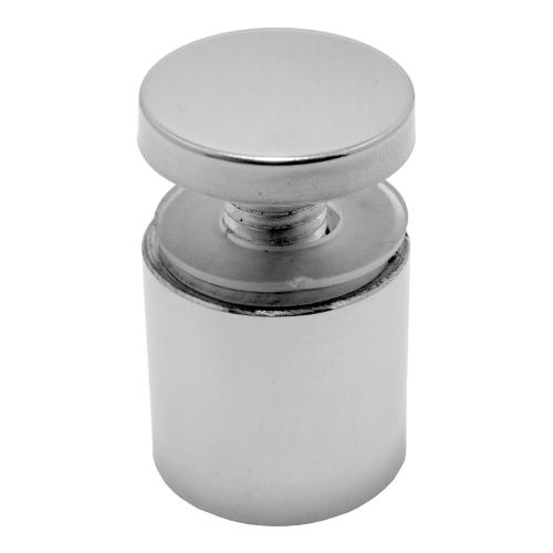 ESPAÇADOR DE VIDRO 2,5CM CROMADO METAL REF: 6011P