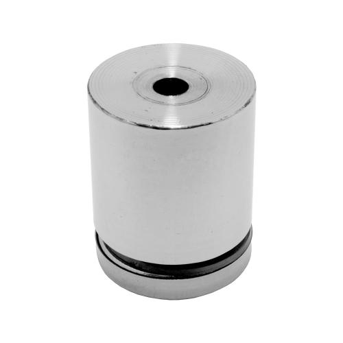 ESPAÇADOR DE VIDRO 2,5CM CROMADO METAL REF: 6011P