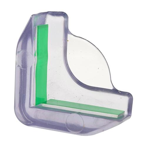 PROTETOR QUINA PEQUENO TRANSPARENTE SILICONE REF: 0009P