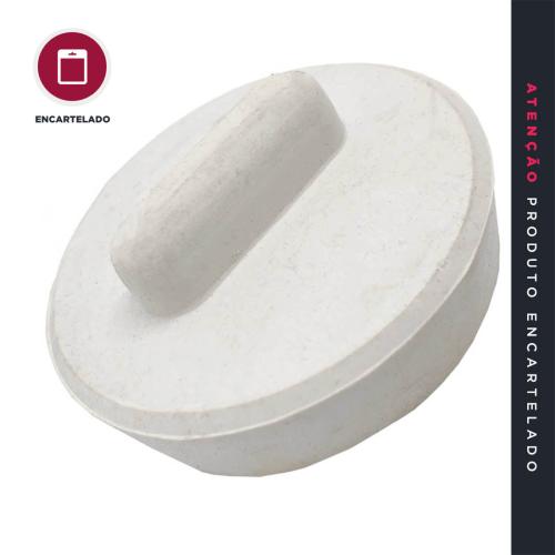 TAMPA PIA 11/8 BRANCO BORRACHA KIT COM 1 REF: T11/8