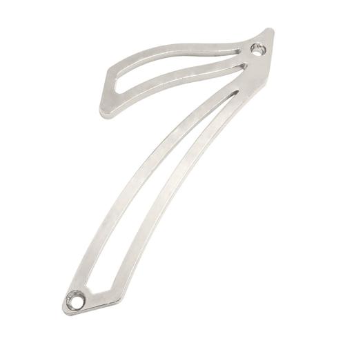 NÚMERO RESIDÊNCIA 07 NIQUELADO ZAMAC SILVANA - BLISTER REF: 95752