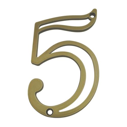 NÚMERO RESIDÊNCIA 05 OURO VELHO ZAMAC SILVANA - BLISTER REF: 95639