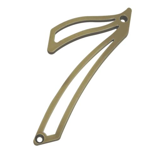 NÚMERO RESIDÊNCIA 07 OURO VELHO ZAMAC SILVANA - BLISTER REF: 95653