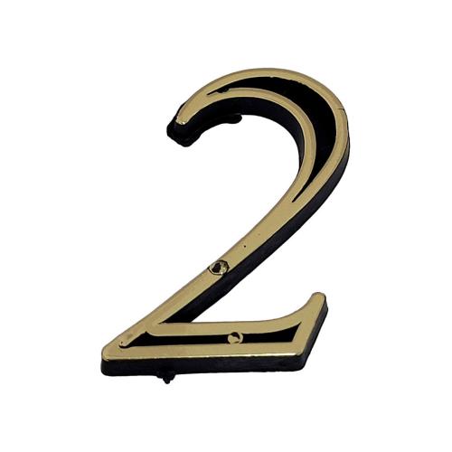 NÚMERO APARTAMENTO 02 OURO VELHO PLÁSTICO REF: NAP2