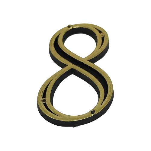 NÚMERO APARTAMENTO 8 OURO VELHO PLÁSTICO REF: NAP8