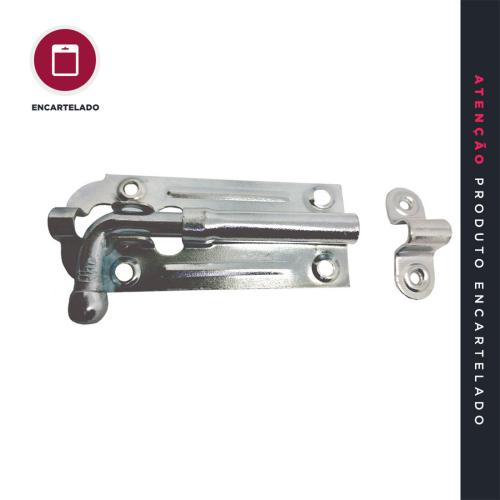FERROLHO REDONDO 4 ZINCADO METAL KIT COM 1 REF: 0039G