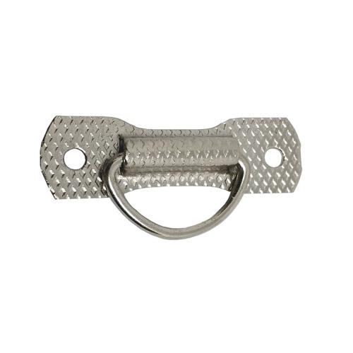 ARTESANATO PUXADOR GRAVATA 34X10MM CROMADO METAL REF: 6179C