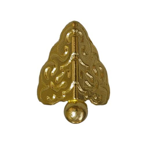 ARTESANATO PÉ ROMANO 13X19MM DOURADO REF: 6191PD