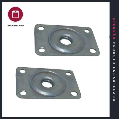CHAPA RETA 5/16 ZINCADO METAL KIT COM 2 REF: CH5/16