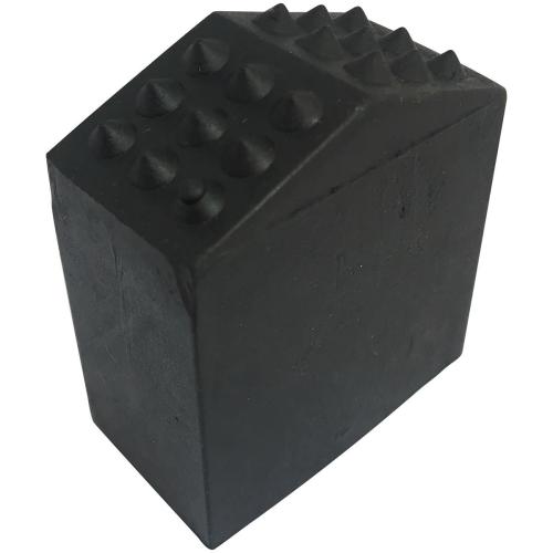 PONTEIRA EXTERNA ESCADA ALTA 20X40 PRETO BORRACHA REF: EB20X40A