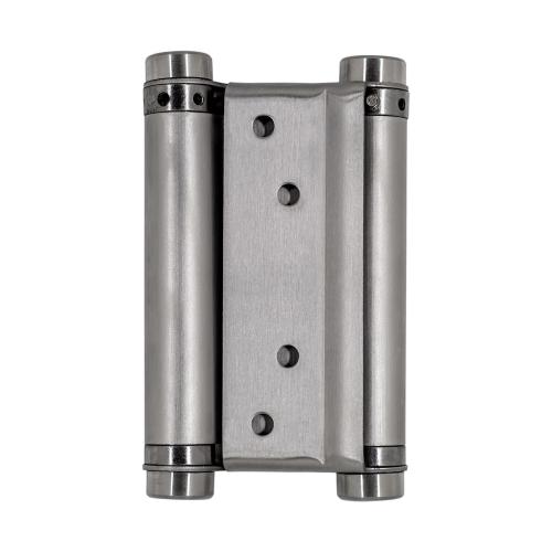 DOBRADIÇA PORTA VAI E VEM 881 X4 INOX ESCOVADO SILVANA - BLISTER REF: 95484