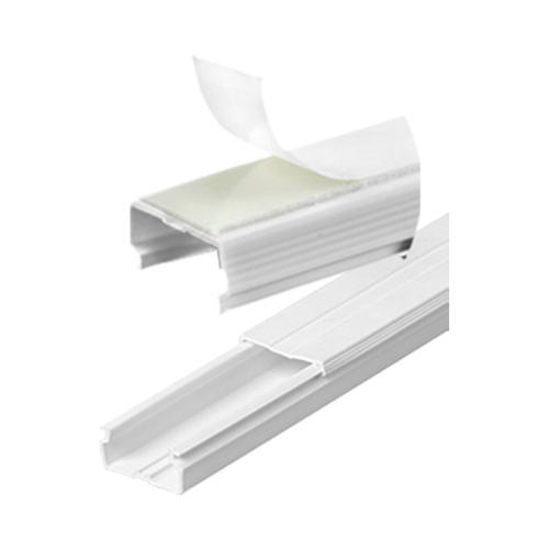 CANALETA 20X10X2000MM BRANCO COM FITA DUPLA FACE REF: 6209DF