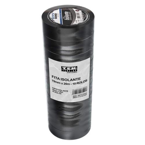 FITA ISOLANTE 19MMX20MX0,13MM USO GERAL TEKBOND REF: 78072749345