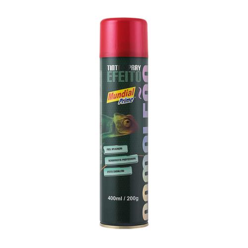 TINTA SPRAY 400ML CAMALEÃO VERMELHO MUNDIAL PRIME KIT TINTA + FUNDO REF: AE01000008