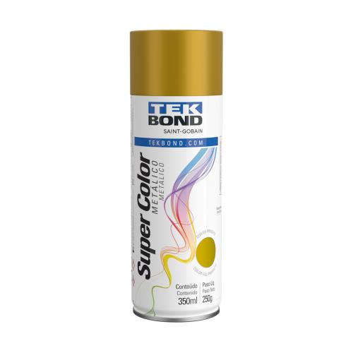 TINTA SPRAY 350ML/250G DOURADO TEKBOND REF: 69957327117