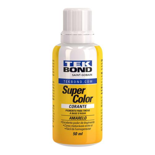 CORANTE LÍQUIDO PIGMENTO 50ML AMARELO TEKBOND REF: 17000004094