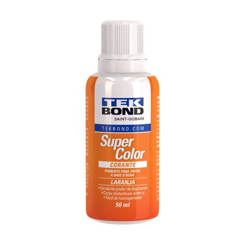 CORANTE LÍQUIDO PIGMENTO 50ML LARANJA TEKBOND REF: 17000003625