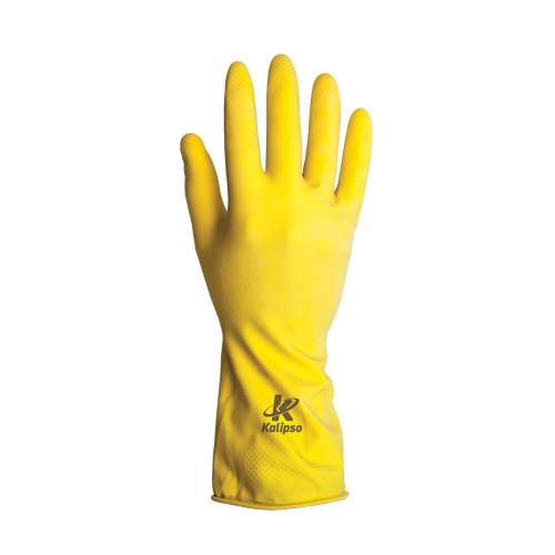LUVA LATEX LIGHT T09-G AMARELO KALIPSO REF: LVK09LL