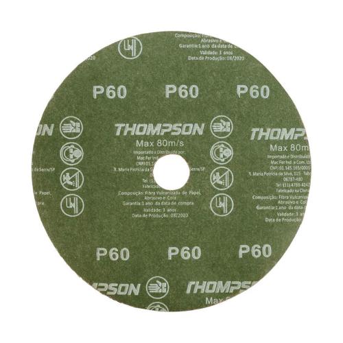 DISCO LIXA 41/2 - 60 THOMPSON REF: 1479
