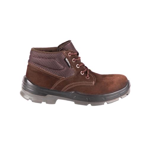 BOTINA DUBAI T-44 DE AMARRAR MARROM CAFÉ NOBUCK BRACOL REF: 40123013-44