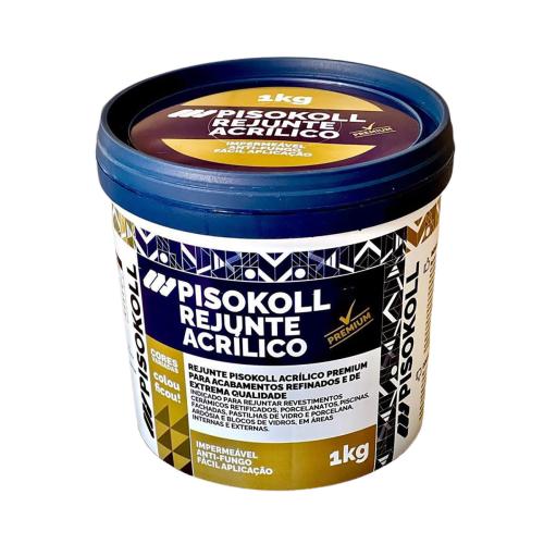 REJUNTE ACRÍLICO PREMIUM 1KG CINZA PISOKOLL REF: RACCZ