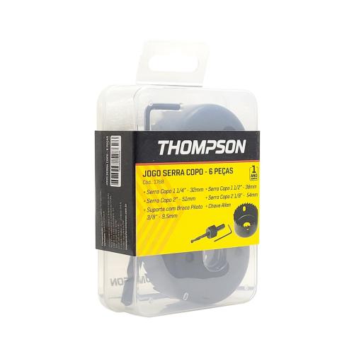 JOGO SERRA COPO 6 PCS THOMPSON  REF: 1768