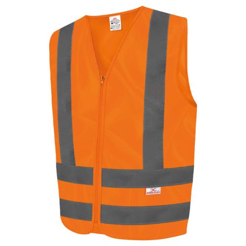 COLETE REFLETIVO T-G LARANJA SEM BOLSO STEELFLEX REF: CRST-G