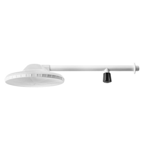 CHUVEIRO 8 COM BRAÇO COM REGISTRO 30CM BRANCO HERC REF: 2353H