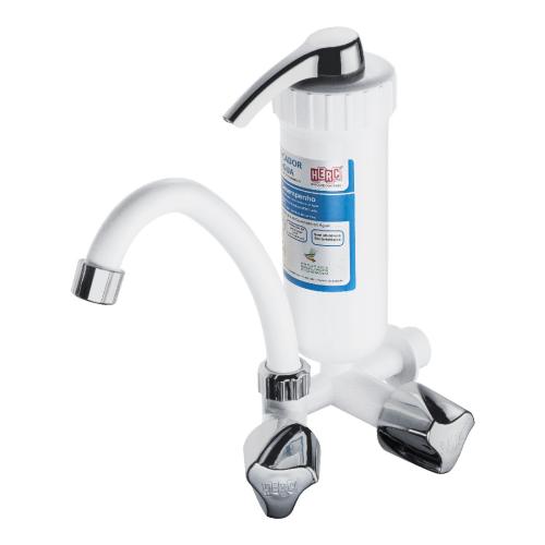 PURIFICADOR COM BICA MÓVEL PLUS BRANCO COM CROMADO HERC REF: 2906H