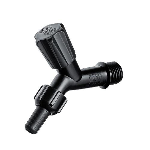 TORNEIRA JARDIM COM ADAPTADOR  PRETO 3/4 HERC REF: 101H