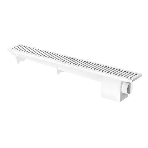 RALO LINEAR MODULÁVEL COM SIFÃO 500MM BRANCO HERC REF: 4025H