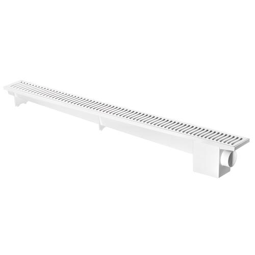 RALO LINEAR MODULÁVEL COM SIFÃO 700MM BRANCO HERC REF: 4027H